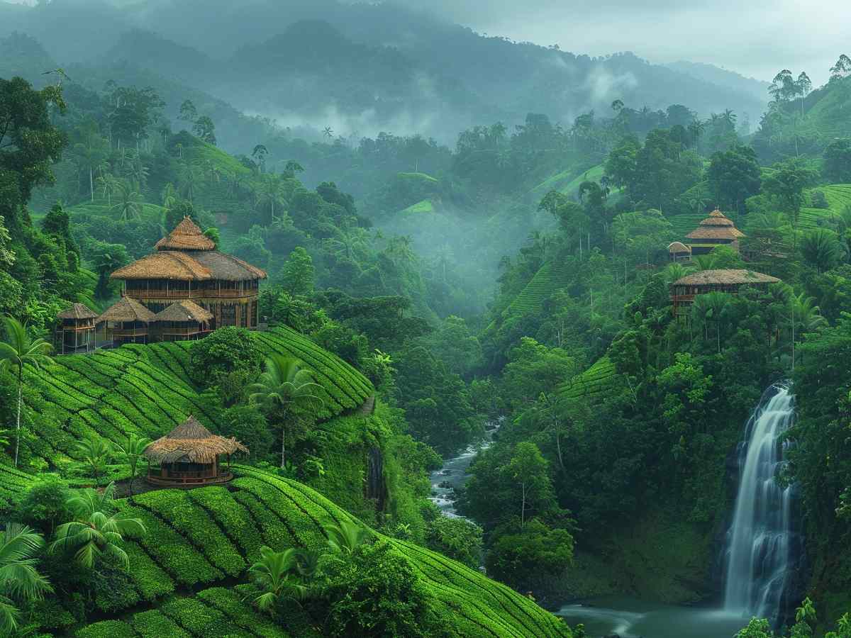 Wayanad - Misty hills and lush greenery